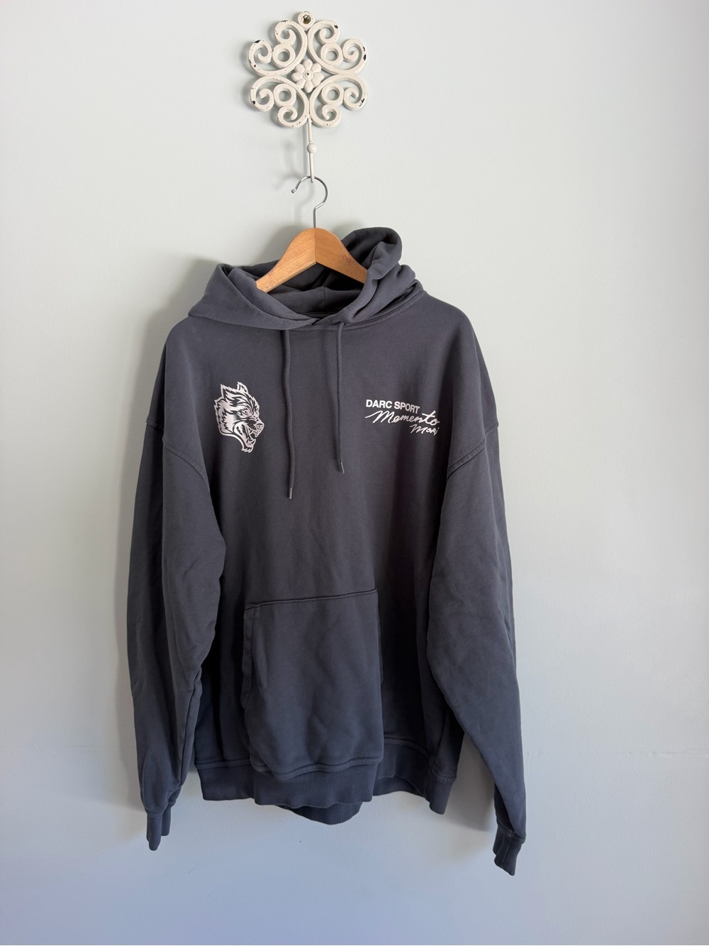 Darc Sport Charcoal Hoodie Momento Mori XL
